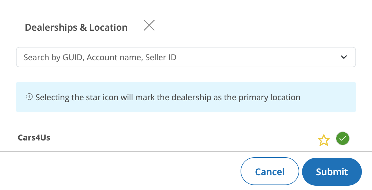 Dealerships & Location